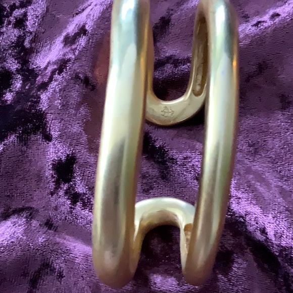 Brook’s Brothers gold plated cuff bracelet - Picture 3 of 4